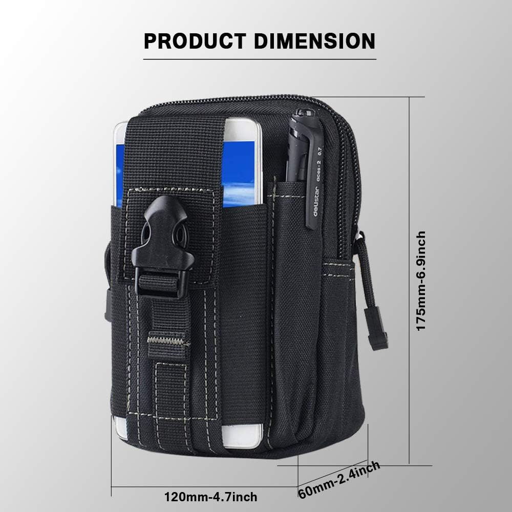 전술 몰리 벨트 파우치 군용 허리 가방 EDC 도구 주 - Edc Carry Fanny Pack 리뷰 및 가격