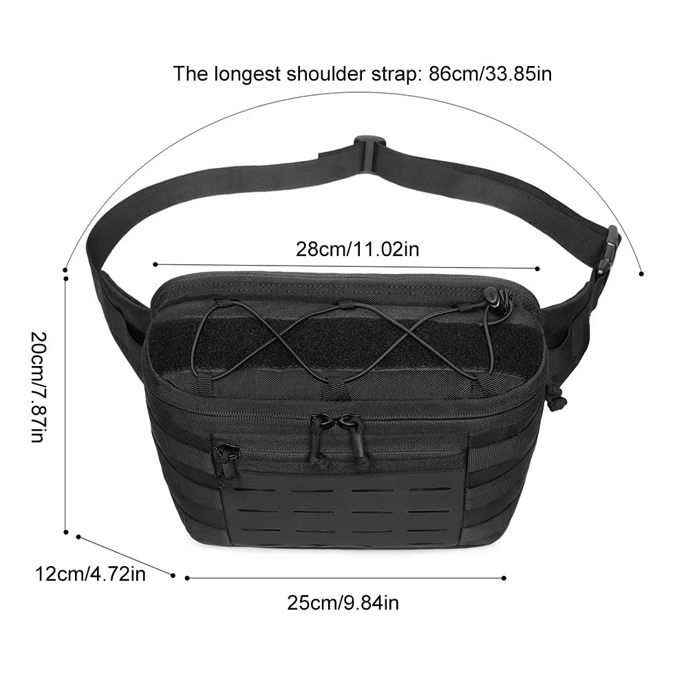 전술용 허리 가방, 은닉형 권총 보관 가방, 어깨에 메 - Edc Carry Fanny Pack 리뷰 및 가격