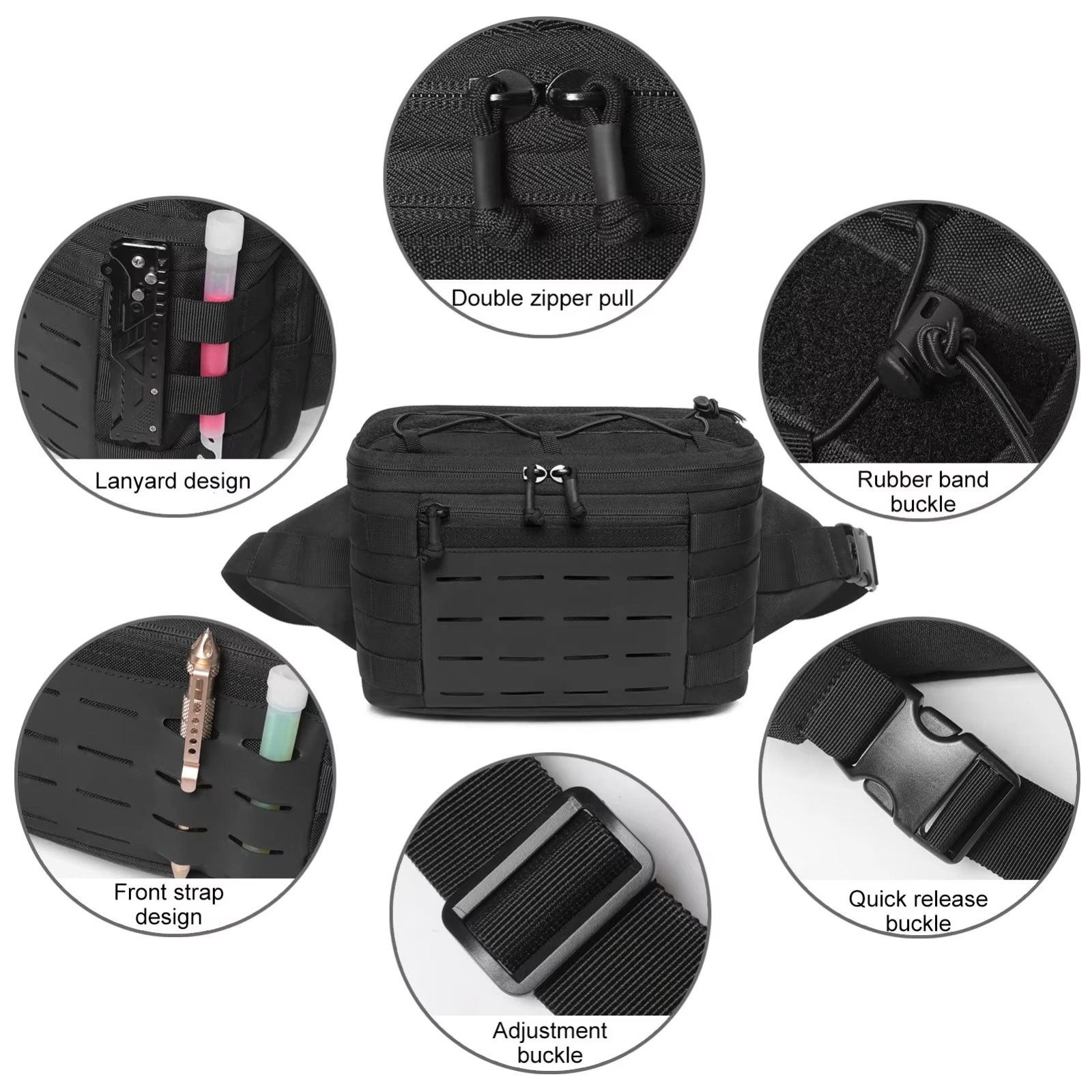전술용 허리 가방, 은닉형 권총 보관 가방, 어깨에 메 - Edc Carry Fanny Pack 리뷰 및 가격